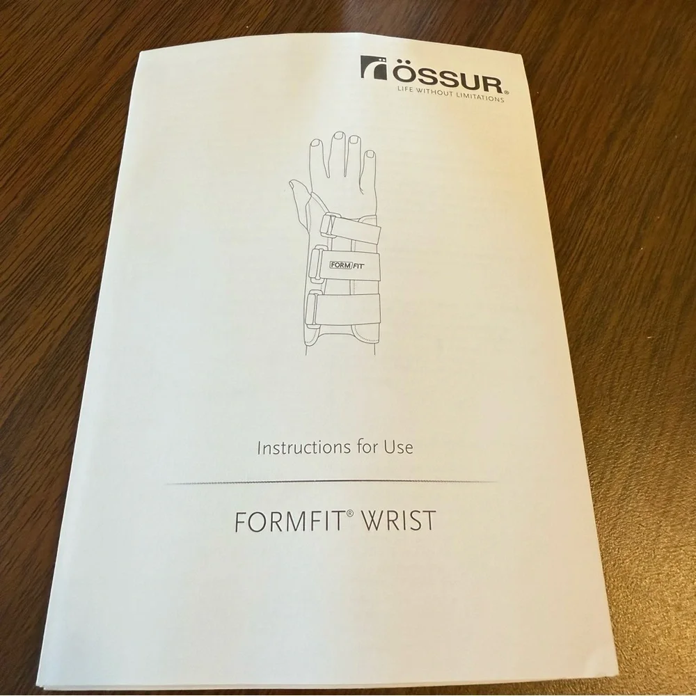 Ossur 317073 FormFit Wrist Brace 8